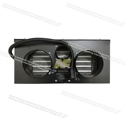 Fast heating electric bus defroster